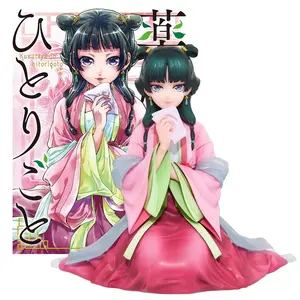 13CM Anime Kusuriya no Hitorigoto Maomao Figure 1/7 Garden Party Ver Sitting Model Toys and Dolls Collection Gifts Action Figure