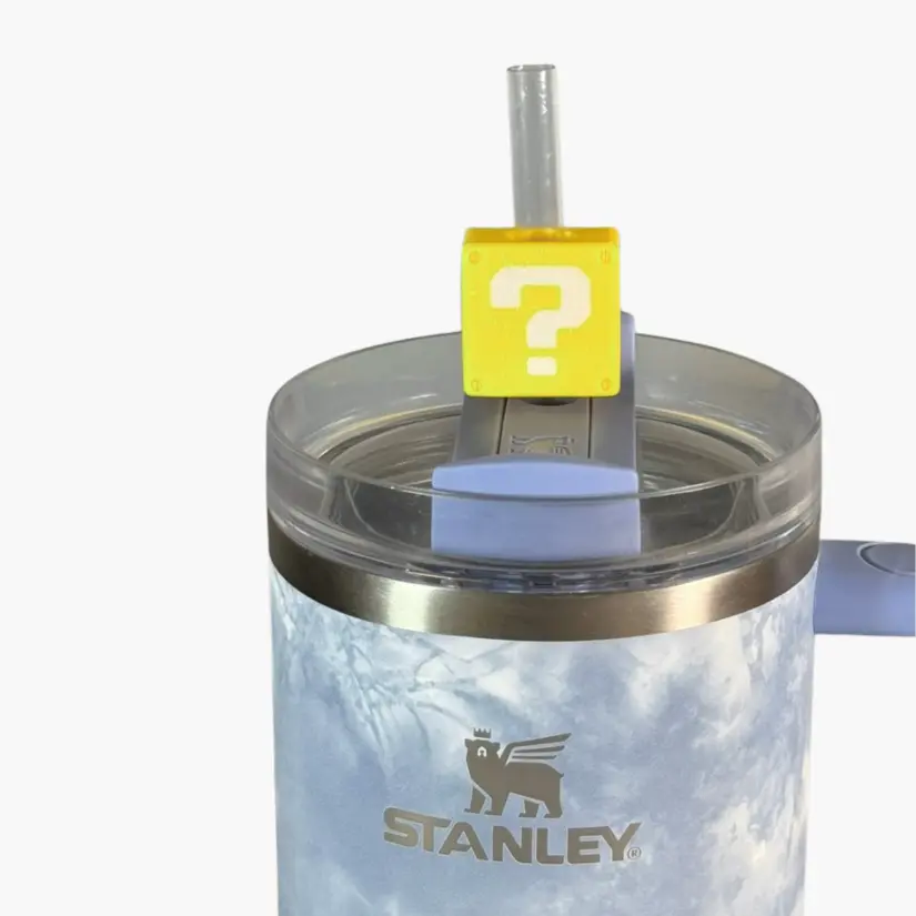 Straw Stanley Mario question boxes Charms Accesories
