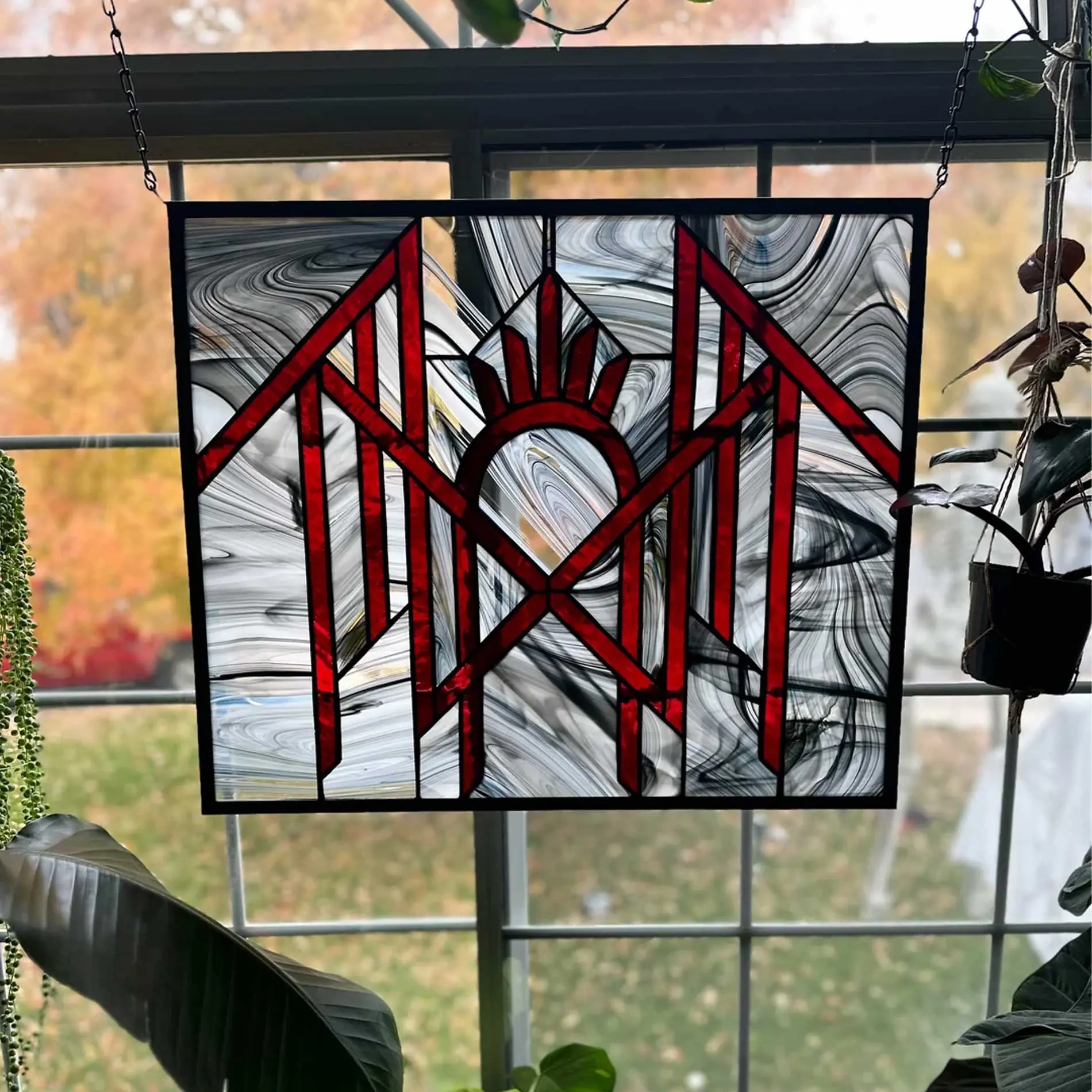Sleep Token Offering Logo Suncatcher Window Hanging Acrylic Window Decor For Home