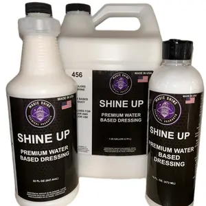 Magic Shine Shine Up Premium Water Based Dressing for Tires, Exterior Trims, Interior & Engine Bays - High Shine Protection