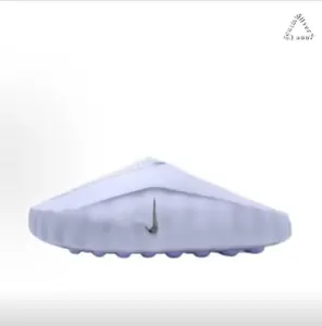 Light purple Breathable Perforated Clog Slides, Cushioning Capsule Massage Sole with Streamlined Sculpted Silhouette Design