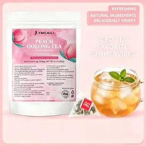Refreshing White Peach Oolong Tea, 30 Individually Wrapped Tea Bags.Sweet Juicy White Peach Blends with Smooth Roasted Oolong.Perfect Iced on a Hot Day or Cozy Hot in the Evening.A Delicious Way to Stay Hydrated and Energized Naturally.