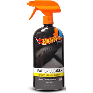 Hot Wheels Leather Car Cleaner - Premium Formula for Car Upholstery and Automotive Interior Detailing Products