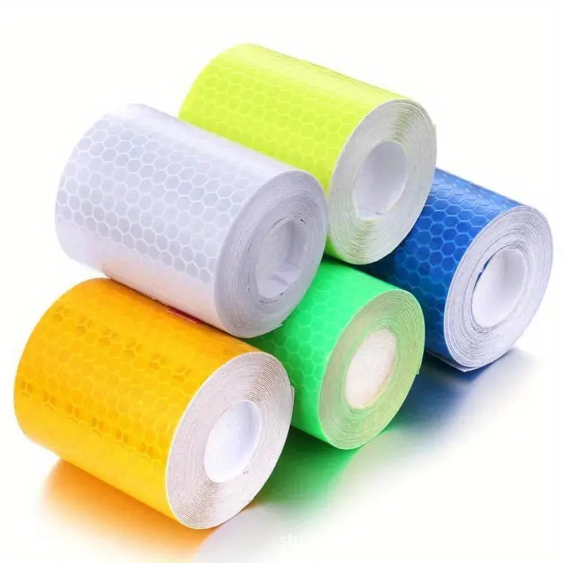 3M Car Reflective Tape Auto Safety Warning Sticker Reflector Protective Tape Strip Film for Trucks Auto Motorcycle Stickers