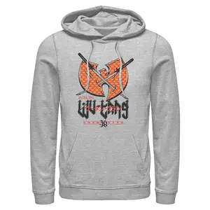 Mens Wu-Tang Clan Enter the 36 Chambers Swords Logo Lightweight Hoodie