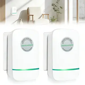 [2PCS/4PCS] 2026 Updated Plug-In Power Box with US Plug, Smart Device Compatible with 90–250V Input, Plug & Play Circuit Stabilizer for Home Office Restaurant & Factory