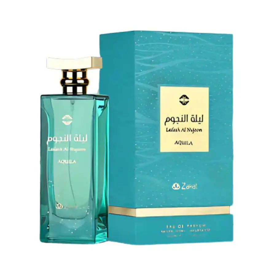 ZAKAT PARFUMS Lailath Al Nujoom Aquila Unisex Eau de Parfum, 100 ML-3.4 oz, Floral-Woody & Musk Notes