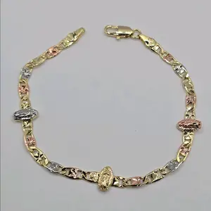 VIRGIN MARY beautiful bracelets three colors style gold-plated