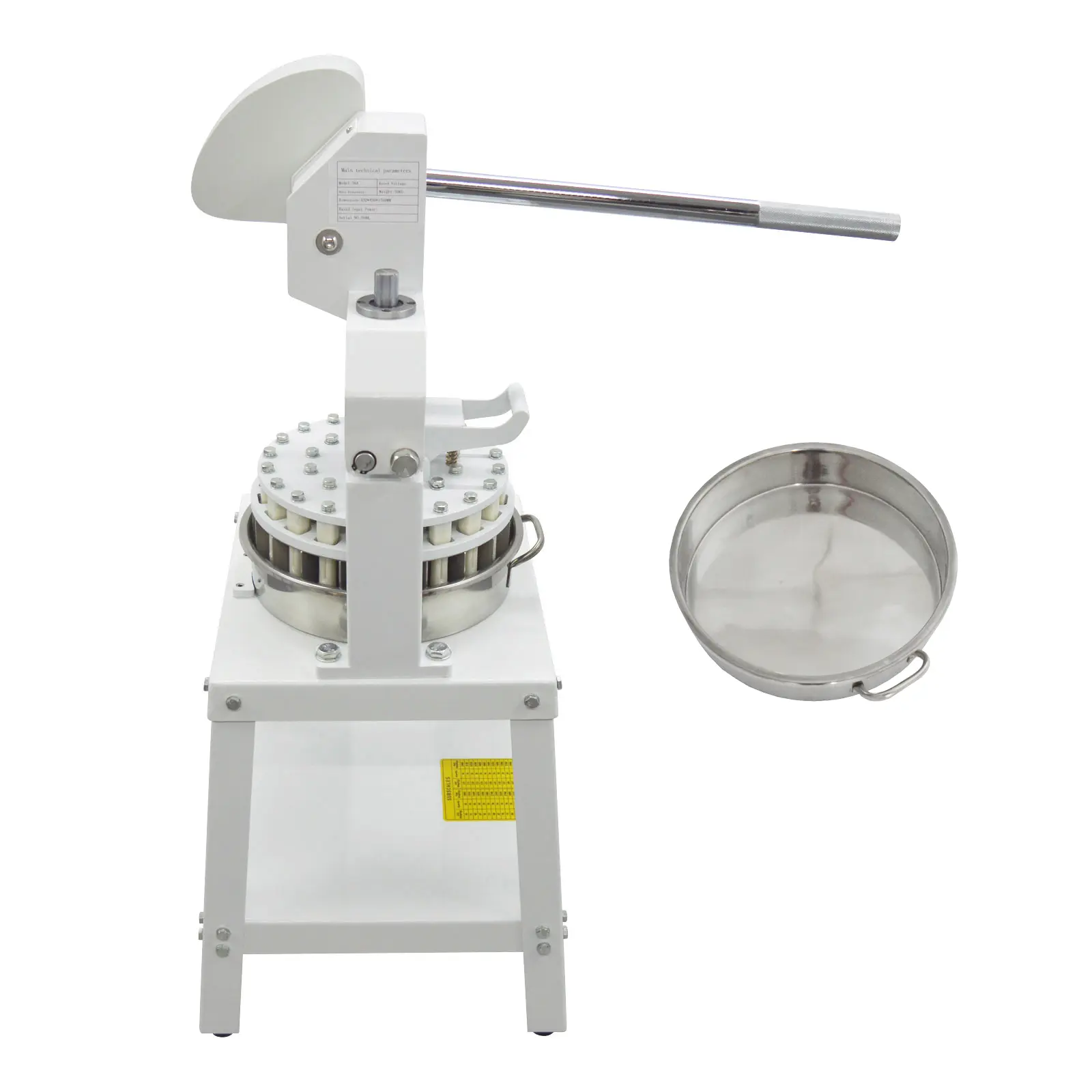 YOKOMA 48PCS Manual Dough Divider Cutter Bakery Dough Press Cutter Even Dividing