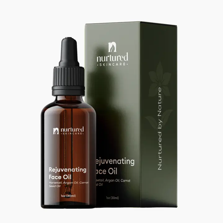 Rejuvenating Face Oil, Skincare Serum for Daily Facial Hydration & Radiance Boost