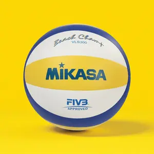 V200W V300W V330W VLS300 Volleyball Blue Yellow Size 5 High-End PU Hot Glue Volleyball for Teen and Adult Indoor Outdoor NONE