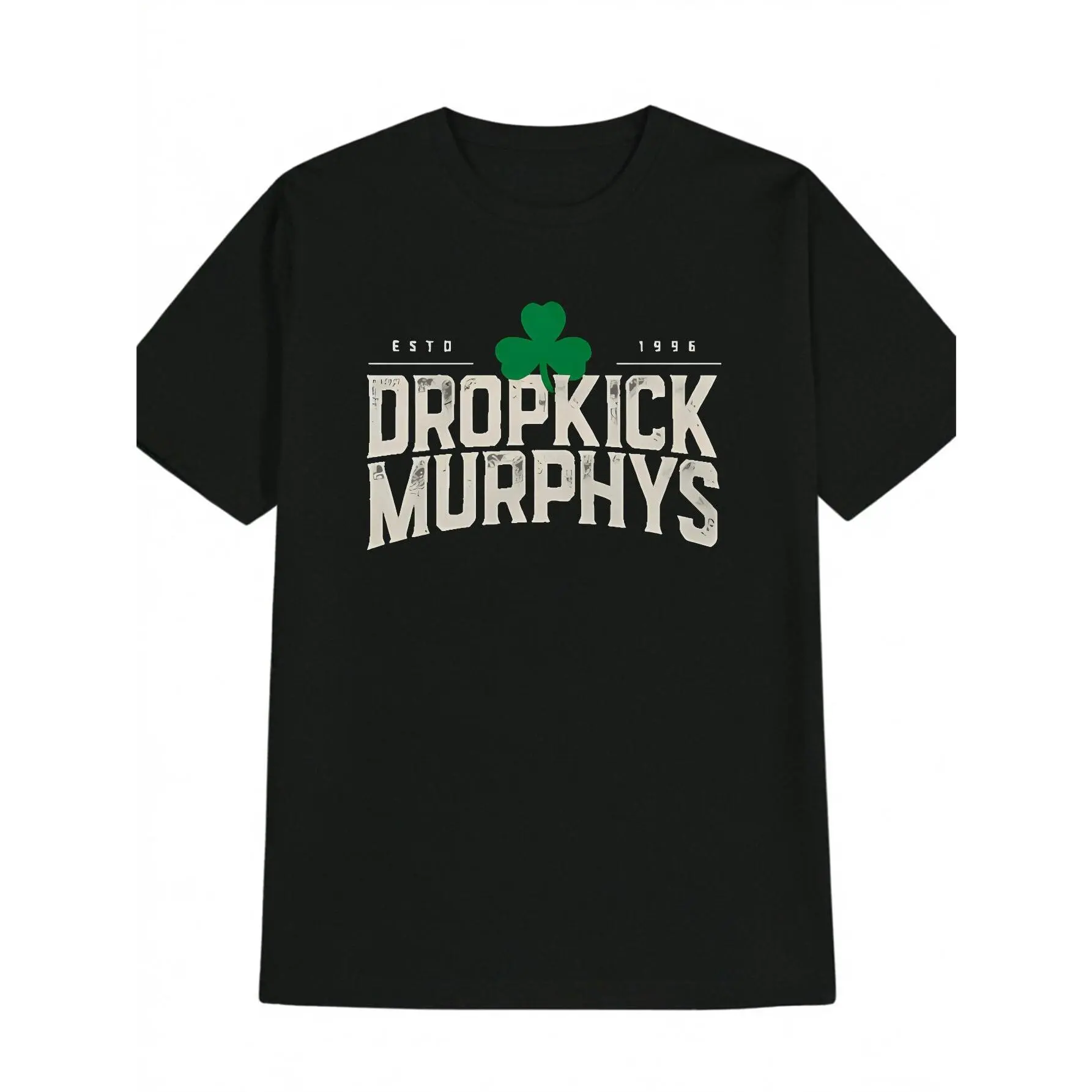 Men's Irish-Themed 3D Print T-Shirt - Dropkick Murphys Logo & Design, Casual Round Neck Short Sleeve Tee for St. 's Day, Music Fans & Irish Pride Apparel