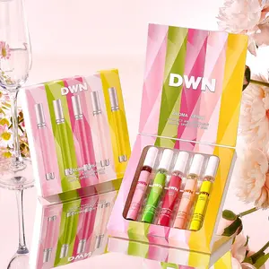 Portable Aroma Spray Gift Box, [5 Pack], Indoor & Outdoor Air Freshener, Multi-Scent, Floral Scented Spray, Floral Fruity Scent, Long-Lasting, Home Essential, Perfect Gift