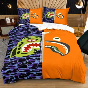 Camouflage Theme Duvet Cover Set with 1 Duvet Cover and 1-2 Pillowcases, Perfect Home Decor for Teens and Adults
