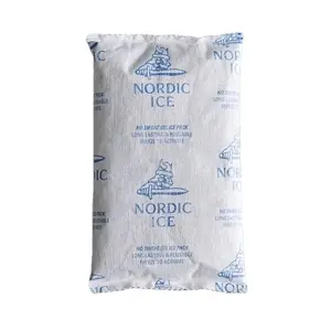 Nordic NS8 No Sweat 8 oz. Gel Cold Pack - Safe Non-Toxic Cooling Pads for Food Storage & Transport - NO CANDY OR CHOCOLATE IS INCLUDED WITH THIS PRODUCT.
