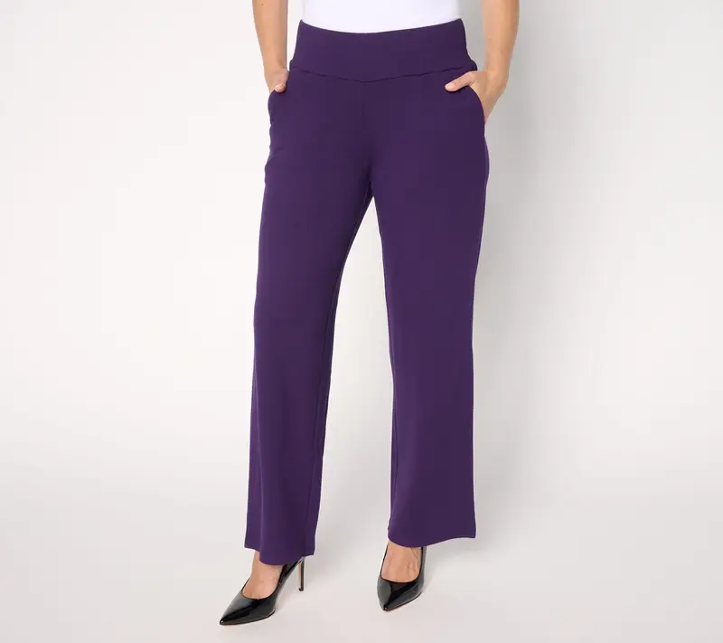 strapless open back dress Dark Purple Dress Pants – Maceoo main image 0