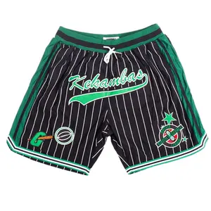 Kekambas Men's #1 G-Baby Jarius Evans Hardball Movie Baseball shorts