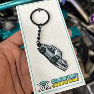 Karbon Kings Hakosuka GTR Metal Keychain