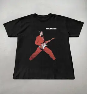 Masayoshi Takanaka T-Shirt, Japanese music shirts, Takanaka Graphic tee, Band tees, Trendy Shirts, Music Shirts, Takanaka Album tee, Unisex