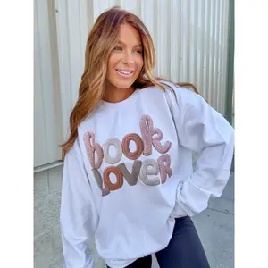 Yarn Book Lover Graphic Top