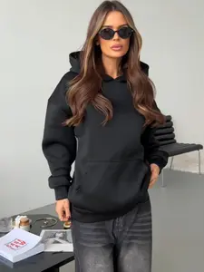 Fashion Sexy Mesh Net See Through Back Detail Long Sleeve Hoodie Pullover Sweater Tops Women