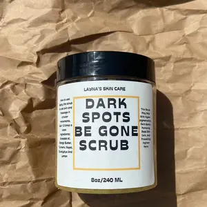 Dark spots be gone scrub Silicone Free Fragrance Free Dark spots be gone scrub Silicone Free Fragrance Free
