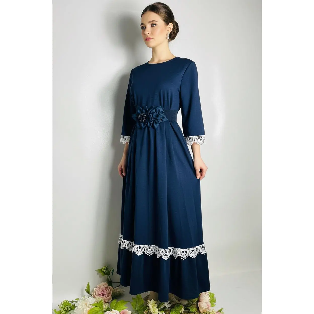 Navy Blue Crochet Dress - TikTok Shop Navy Blue Crochet Dress - TikTok Shop