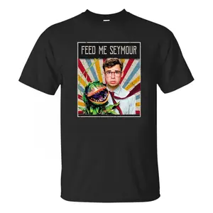 Audrey 2 Little Shop of Horrors Seymour Krelborn Feed Me Seymour Vintage Retro Lustiges T-Shirt, Filmklassiker, Horror Shirt