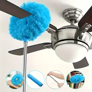 Multifunctional Microfiber Cleaning Set Retractable, Dustproof, Reusable, Machine Washable Cleaning Brush, Easy to Clean Car Wash Brush, Suitable for Home, Kitchen, Living Room, Bedroom, Outdoor, Glass, Floor Cleaning, No Batteries Required