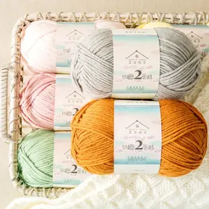 Handcrafted No.2 Knit Thread 4Packsx100g/175Yds Susan's Family | Bulky Weight Yarn, 100% Acrylic ,Aran, Knitting, Crocheting & Craft, Amigurumi, Blanket