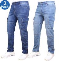 (2 Pack) Dark Wash-Medium Wash