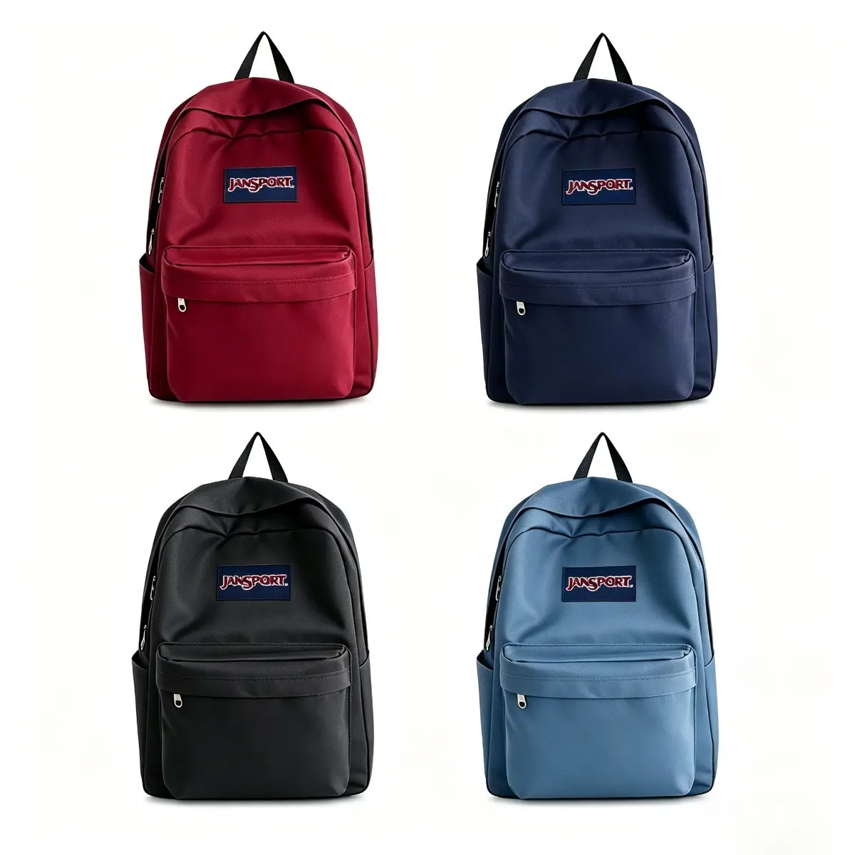 JanSport Backpack, featuring a padded 15-inch laptop sleeve and an integrated water bottle pocket—a spacious and durable backpack for commuting and travel