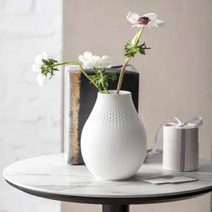 Villeroy & Boch Manufacture Collier Blanc Perle Vase