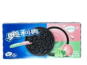 Oreo Sandwhich Cookies 194g - Grape & Peach - Exotic Cookies