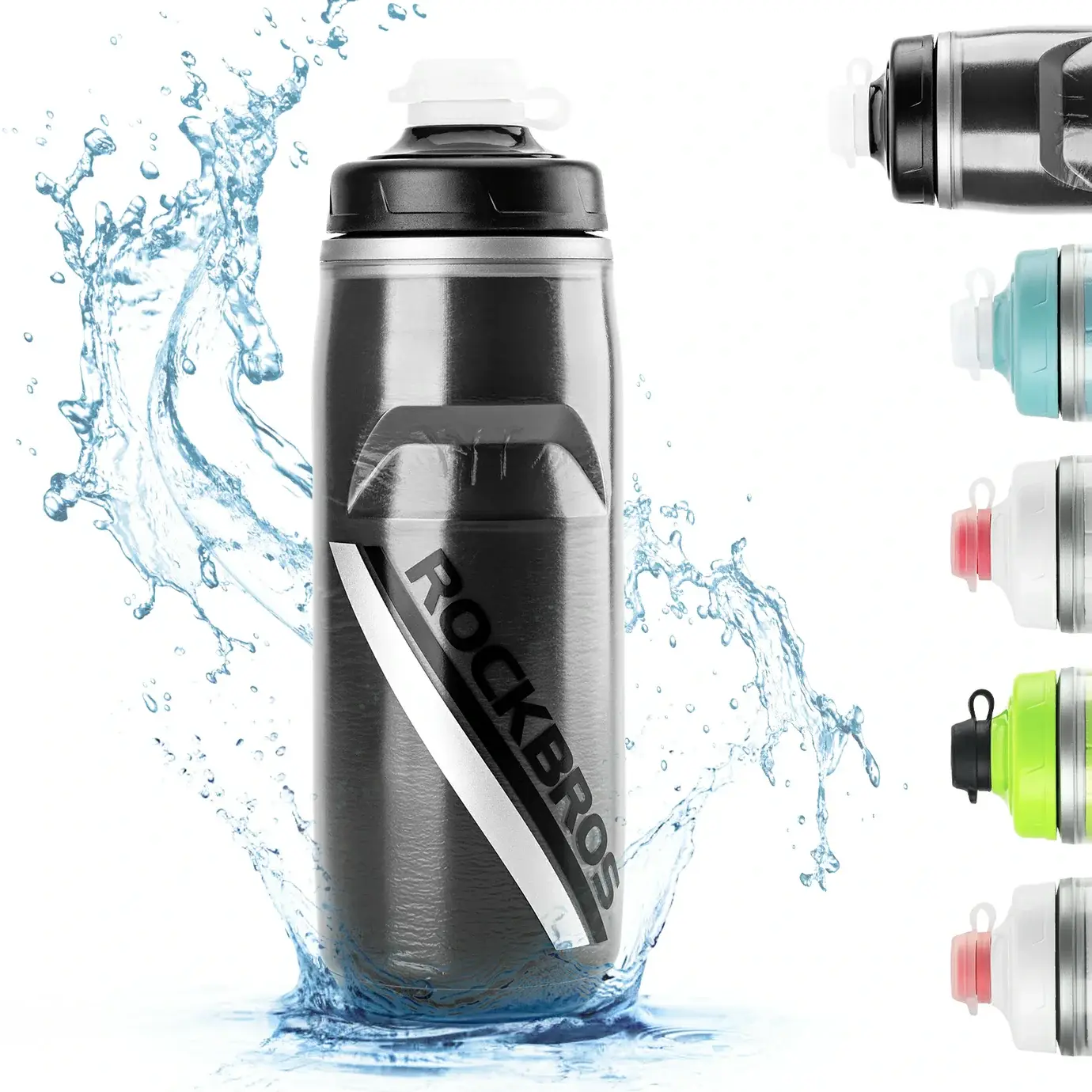 ROCKBROS 21OZ Insulated Bike Water Bottle ROCKBROS 21OZ Insulated Bike Water Bottle