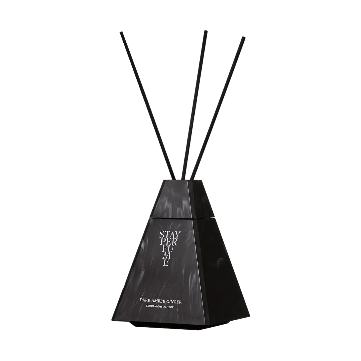 MUMCHIT Korean Aromatherapy Reed Diffuser - Nighttime Scent with Deep Amber Ginger Fragrance