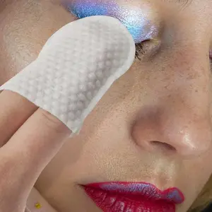 120pcs Double-Sided Makeup Remover Pads, Thick Finger Tip Makeup Remover Pads, Suitable For Face And Nails - Ideal For Makeup Removal And Nail Polish,Mother's Day Gifts, Christmas Gifts, Birthday Gifts, Funny Gifts, For Parents, Daughters, Wives, Friends