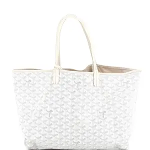 Pre-owned Goyard Canvas Coated Tote Bags REBAG Saint Louis Tote Coated Canvas PM by Rebag