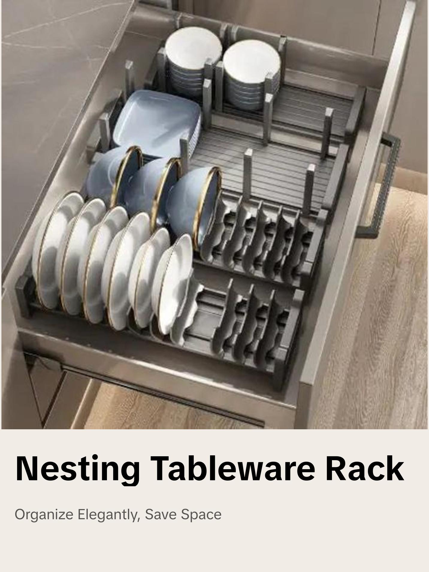 Nesting Tableware Rack