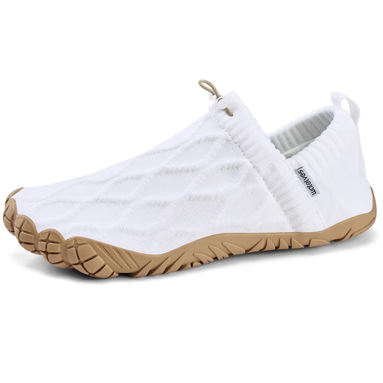 Unisex Minimalist Polyester Water Shoes - Lightweight, Breathable, Slip-On, Close-Fit Watershoes for Beach Walking, Outdoor Running, Sporty Water Shoes, Lightweight Breathable Watershoes