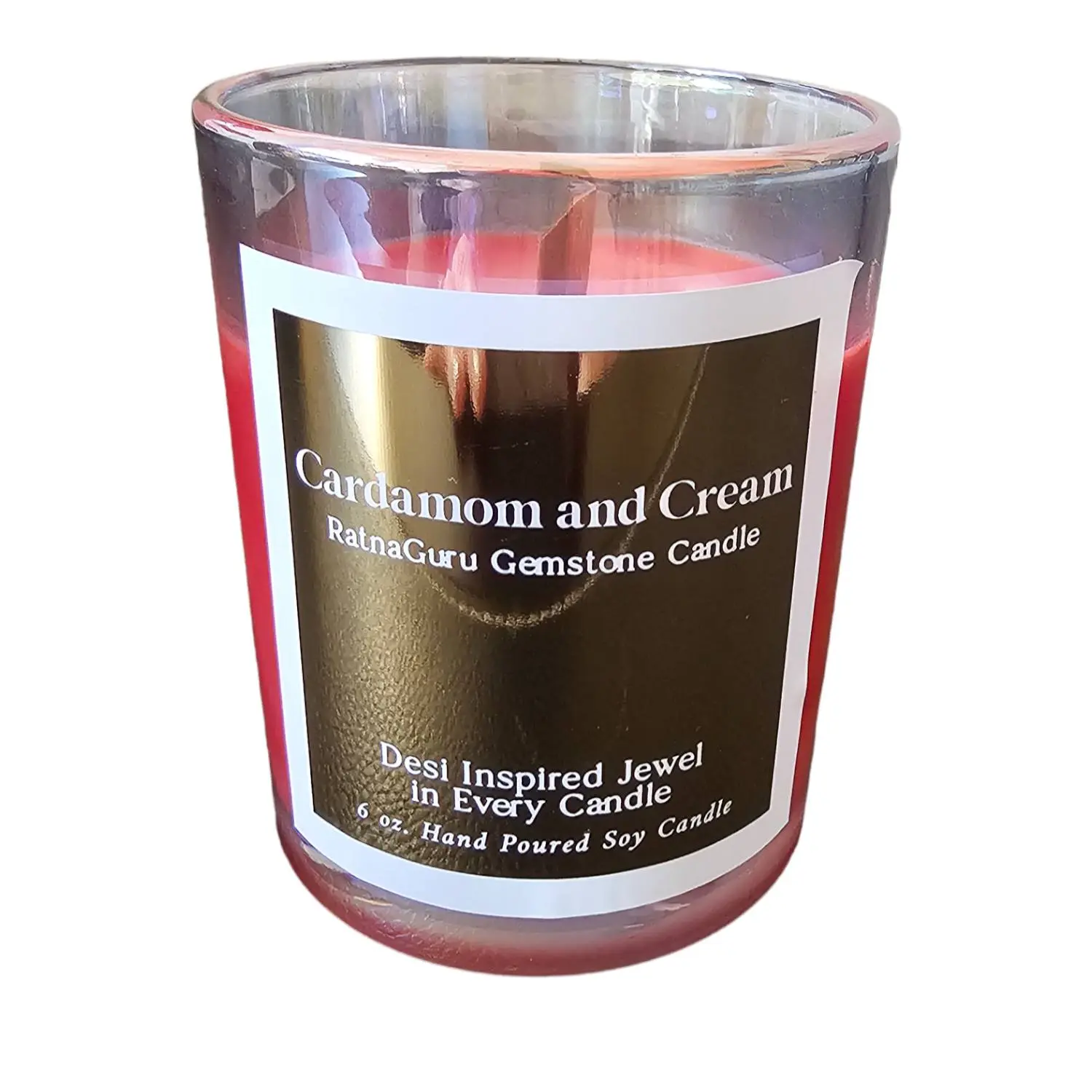 Cardamom & Cream Gemstone Candle