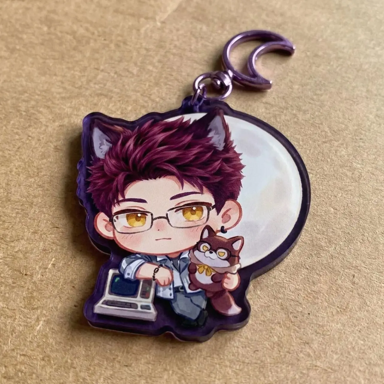 Valko Acrylic Keychain Charms, LADS Fans Gift