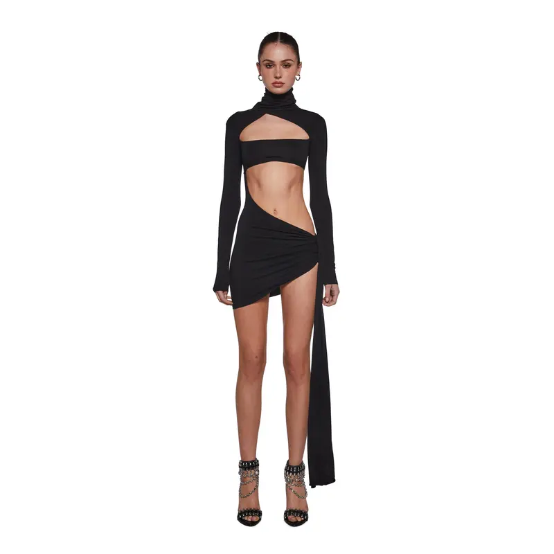 amazon black bodycon dress - TikTok Shop