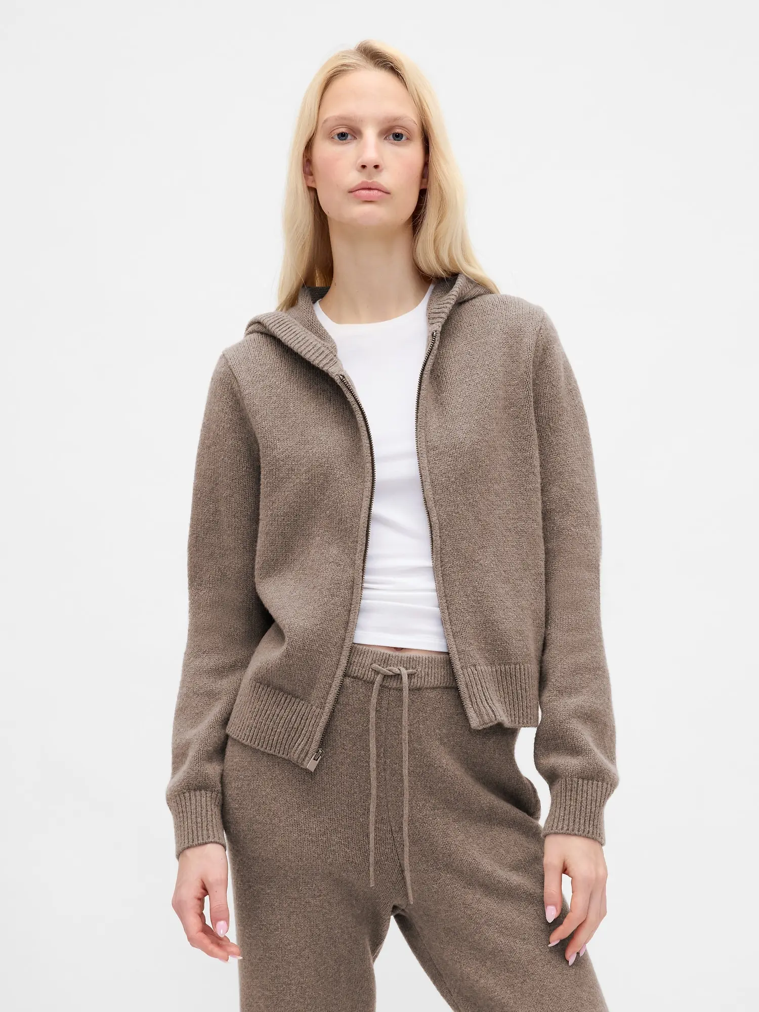 Gap Women's CashSoft Sweater Zip Hoodie