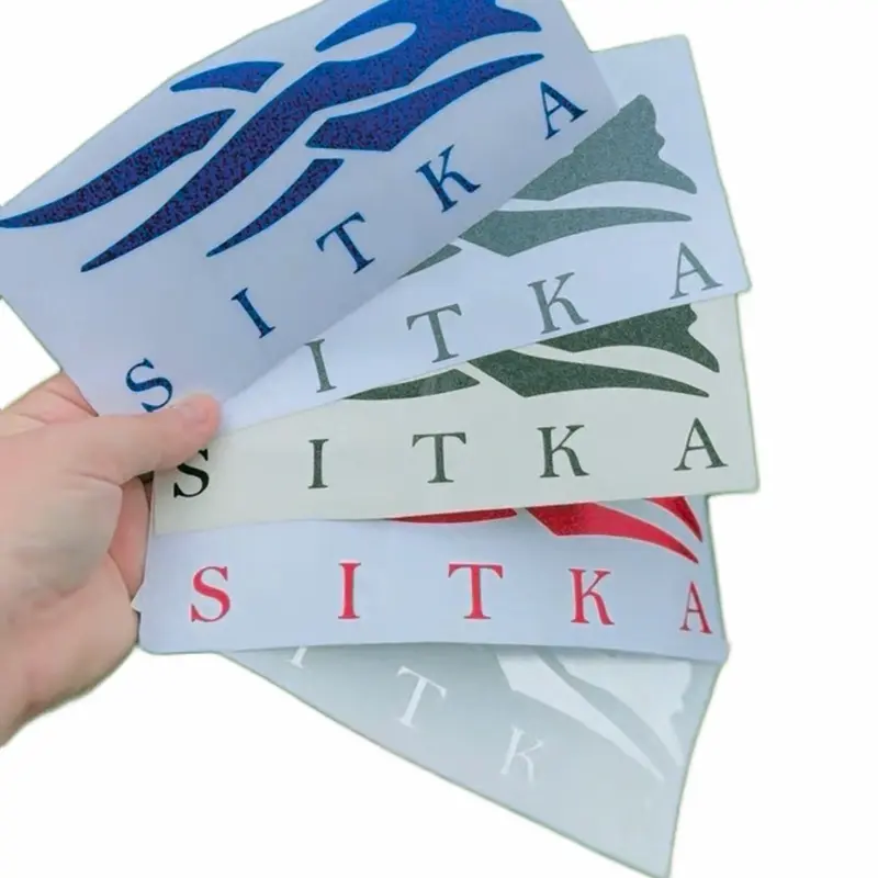 Sitka Hunting Truck Decal, Vehicle Exterior Decoration, Universal Car Sticker for Personalization, Easy Installation, Indoor/Outdoor Use