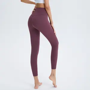 High-Waist Tummy Control Leggings With Hidden Waist Pocket | Anti-Roll Waistband, Peach-Lift Shaping Design – Visually Heightens By 3cm, Lightweight & Comfortable – Perfect For Sports, Fitness, And Daily Wear