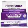 Cicatricure Face & Body Advanced Scar Gel, Single Pack, Scar Treatment for Old & New Scars, Fades Stretch Marks Away, Surgical Scars, Injuries, Burns and Acne Scar Treatment, Skincare, For Adults & Kids, 1 oz (28g),  - 1 Pack