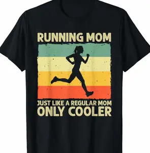 Funny Running For Women Mom Marathoner Runner Coach Racing T-Shirt ACQ