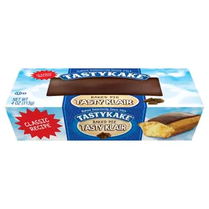Tastykake Klair Classic Recipe Baked Pies, Pack of 6, 4 oz Each