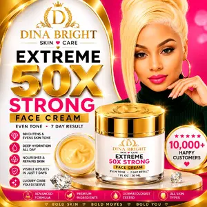 ACNE FACE CREAM DARK SPOTS CORRECTOR 3-7 SHADES BRIGHTER & SKIN BRIGHTENING CREAM (SAMPLE SIZE)